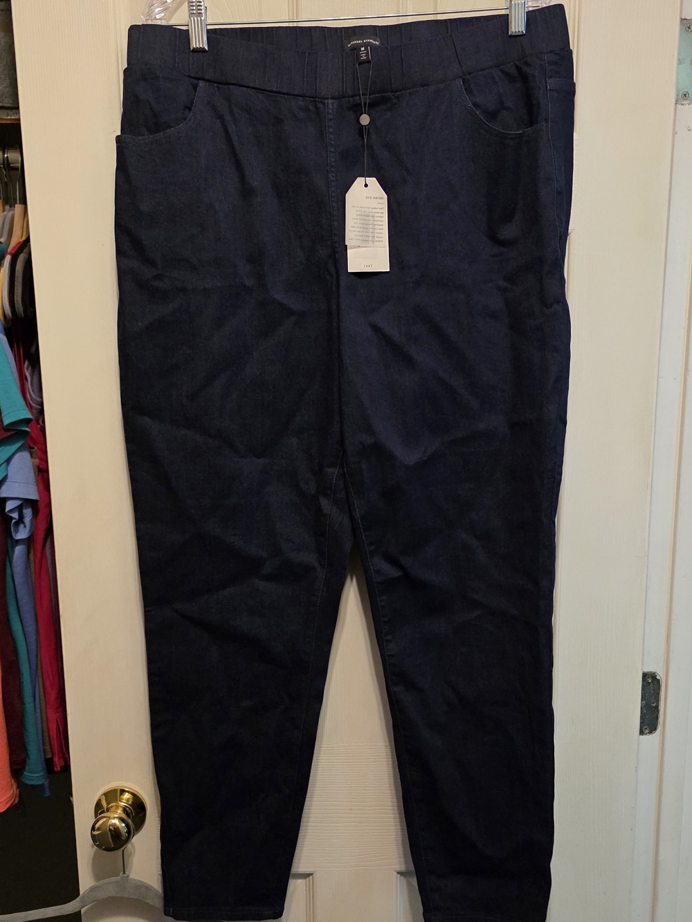 Universal Standard Sz M NWT Navy Blue Women's Jeggings